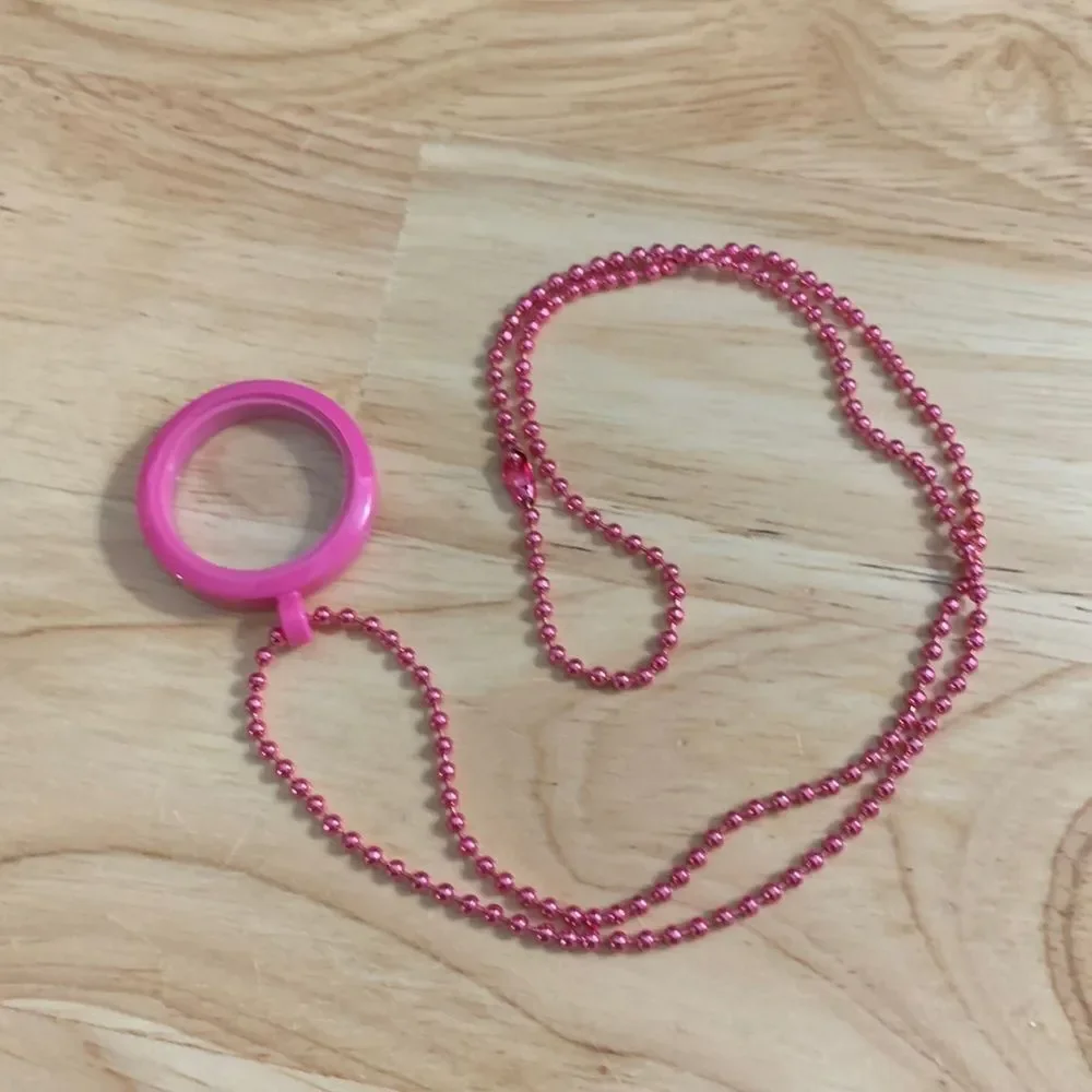 COPY - Floating locket pink - child size